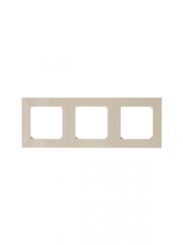 Рамка Levit 3п сл. кость/бел. ABB 2CHH015030A6017 фото 4 Рамка Levit 3п сл. кость/бел. ABB 2CHH015030A6017 фото 4