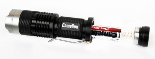 Фонарь LED5135 (LED XPE ZOOM 3 реж 1хLR6 алюм. блистер черн.) Camelion 12915 фото 18