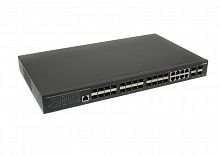 Коммутатор управляемый L3 SW-32G4X-1L Gigabit Ethernet на 16GE SFP + 8GE Combo (RJ45 + SFP) + 41G/10G SFP+ Uplink OSNOVO 14165