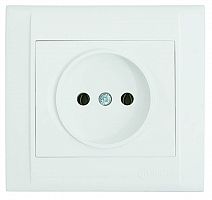 Розетка СП Defne 16А IP20 без заземл. бел. Makel 42001022
