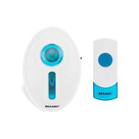Звонок беспроводной дверной RX-6 220В кнопка IP44 Rexant 73-0060