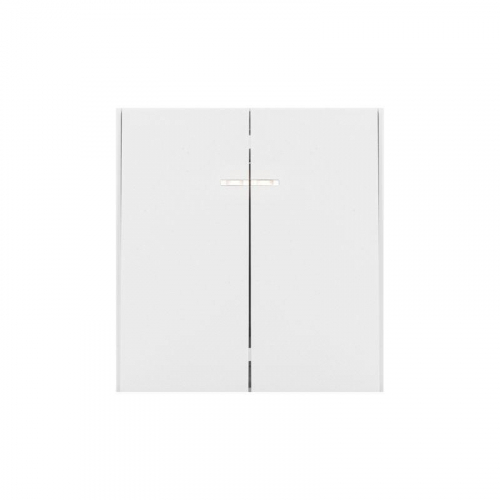 Выключатель 2-кл. СП STRONG MIELE 10А с подсветкой жемчуг Kranz KR-78-0714-4