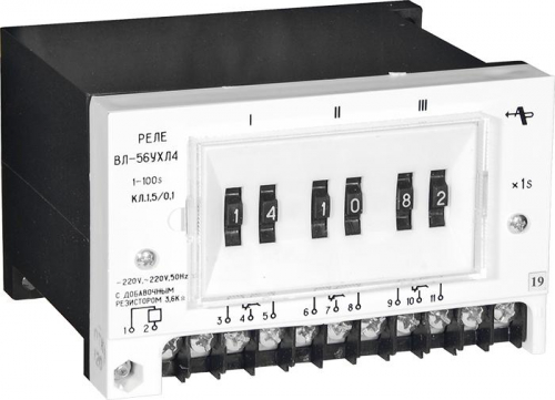 Реле времени ВЛ-56 220В 1-99с A8011-76911649 Реле времени ВЛ-56 220В 1-99с A8011-76911649