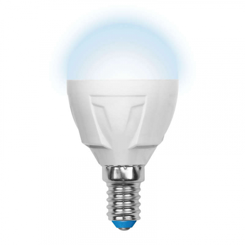 Лампа светодиодная LED-G45 7W/NW/E14 /FR PLP01WH Яркая 7Вт шар матовая 4000К нейтр. бел. E14 (упак. картон) Uniel UL-00002417 Лампа светодиодная LED-G45 7W/NW/E14 /FR PLP01WH Яркая 7Вт шар матовая 4000К нейтр. бел. E14 (упак. картон) Uniel UL-00002417