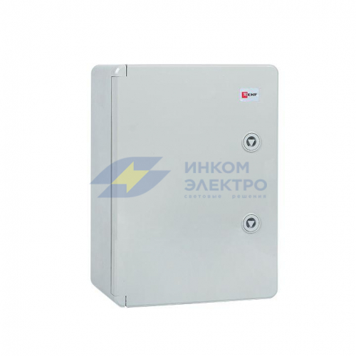 Бокс пластиковый с монтажной платой 400х300х170 IP65 PROxima EKF PB65MP003