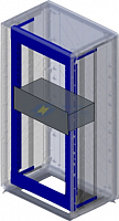 Рама 19дюймов 16U для шкафов Conchiglia настен. В=910мм; напол. В=940мм DKC 095777660