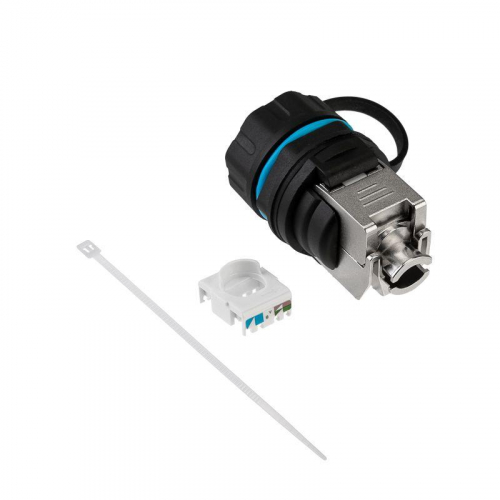 Модуль соединительный индустриальный RJ-45(8P8C) FTP кат. 6 IP68 Rexant 02-0284 фото 5