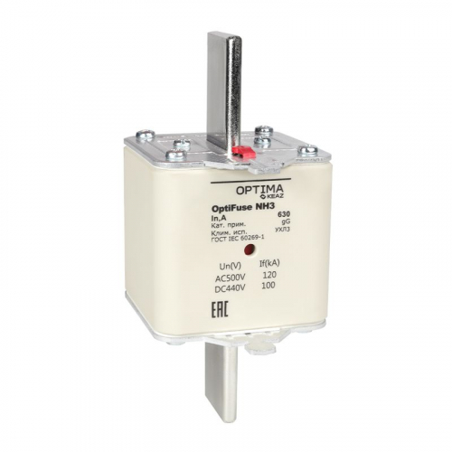Вставка плавкая OptiFuse NH3-315-gG-УХЛ3 КЭАЗ 374957