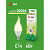 Лампа светодиодная GREEN LINE BXS-6W-830-E14 GL 6Вт свеча на ветру 3000К свет тепл. E14 Эра Б0067119