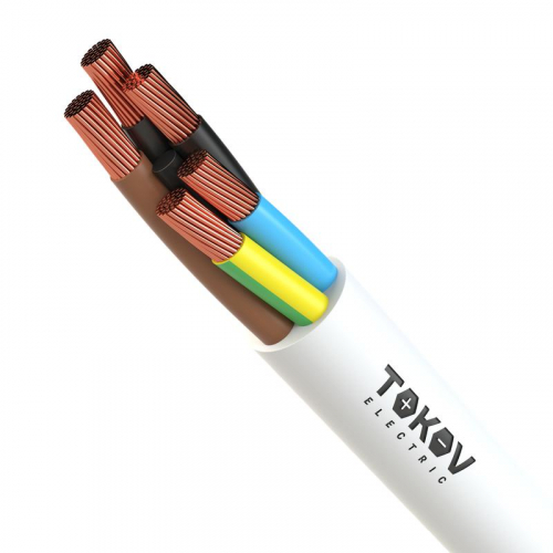 Провод TOKOV ELECTRIC ПВС 5х0.75(4х0.75+1х0.75) 380В Б (бухта) (м) 1945503 Провод TOKOV ELECTRIC ПВС 5х0.75(4х0.75+1х0.75) 380В Б (бухта) (м) 1945503