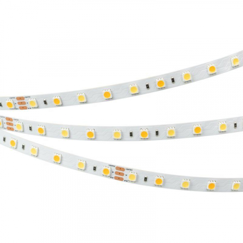 Лента светодиодная RT-B60-10mm 24В White-MIX 14.4Вт/м IP20 измен. цветов. темпер. (уп.5м) Arlight 025213(2)
