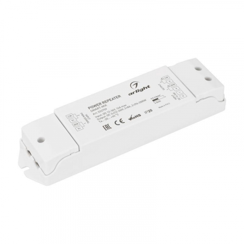 Усилитель SMART-MIX (12-36В 2х8А) (IP20 пластик) Arlight 032759 Усилитель SMART-MIX (12-36В 2х8А) (IP20 пластик) Arlight 032759