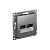 Розетка компьютерная 2-м AtlasDesign RJ45+RJ45 кат.6A механизм сталь SE ATN000988