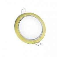 Светильник PGX70 15254.3 40Вт GX70 IP20 121х54мм встраив. глянцевый зол. JazzWay 1027658
