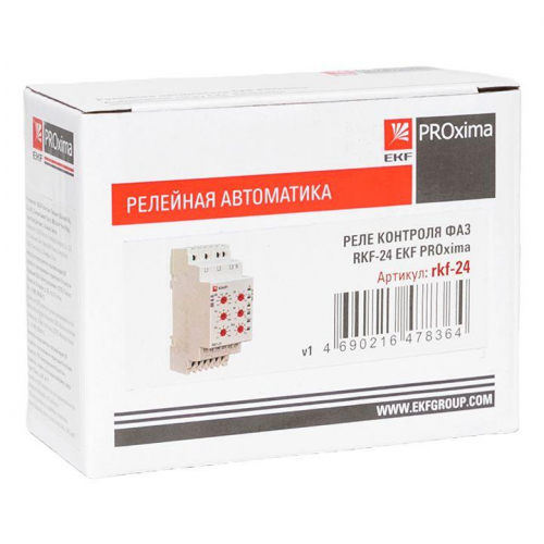 Реле контроля фаз RKF-24 EKF rkf-24 фото 3 Реле контроля фаз RKF-24 EKF rkf-24 фото 3