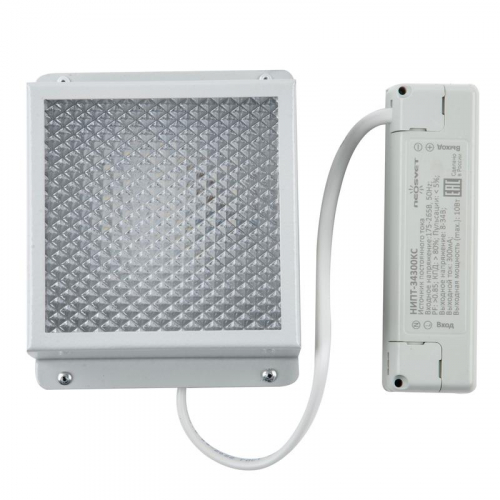Светильник светодиодный ULP-1010 7W/4000K IP40 GRILYATO WHITE 7Вт 4000К IP40 630лм 100х100х37 потолочный встраив. грильято рассеив. призма с источником питания бел. Uniel UL-00007426 Светильник светодиодный ULP-1010 7W/4000K IP40 GRILYATO WHITE 7Вт 4000К IP40 630лм 100х100х37 потолочный встраив. грильято рассеив. призма с источником питания бел. Uniel UL-00007426