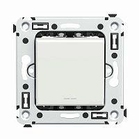 Инвертор 1-кл. 2мод. СП Avanti "Белое облако" 16А IP20 бел. DKC 4400123