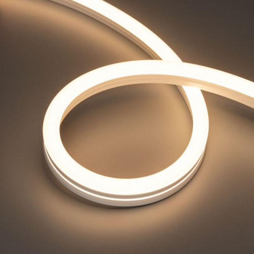 Лента светодиодная MOONLIGHT-SIDE-A140-12x24mm 24V Warm 3000К 9.6Вт/м IP68 2835 Wire x1 герметичная (уп.5м) Arlight 038602