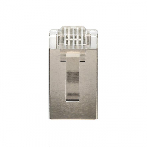 Разъем сквозной FTP RJ45(8P8C) кат.6A Rexant 05-1039 фото 3 Разъем сквозной FTP RJ45(8P8C) кат.6A Rexant 05-1039 фото 3