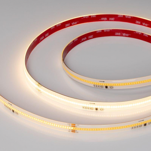 Лента светодиодная SPI-COB-SE-X378-12mm 24V Warm 2700К-PX63-BPT 7Вт/м IP65 герметичная бегущий огонь (уп.5м) Arlight 041740 Лента светодиодная SPI-COB-SE-X378-12mm 24V Warm 2700К-PX63-BPT 7Вт/м IP65 герметичная бегущий огонь (уп.5м) Arlight 041740