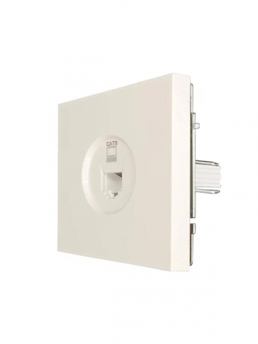 Розетка компьютерная 1-мест. СП ZIMA IP20 слон. кость LEZARD 704-9088-140 фото 2