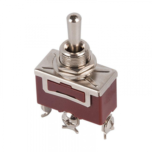 Тумблер 250В 15А (3с) (ON)-OFF-(ON) 1п (KN-123) Rexant 36-4152 Тумблер 250В 15А (3с) (ON)-OFF-(ON) 1п (KN-123) Rexant 36-4152