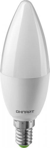 Лампа светодиодная 90 538 OLL-C37-13-230-2.7К-E14-FR 13Вт свеча 2700К E14 90-240В PRO ОНЛАЙТ 90538 фото 2