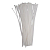 Хомут кабельный (стяжка) PCT 4.8х350-100WH 4.8х350 PA6.6 бел. (уп.100шт) JazzWay 5054066