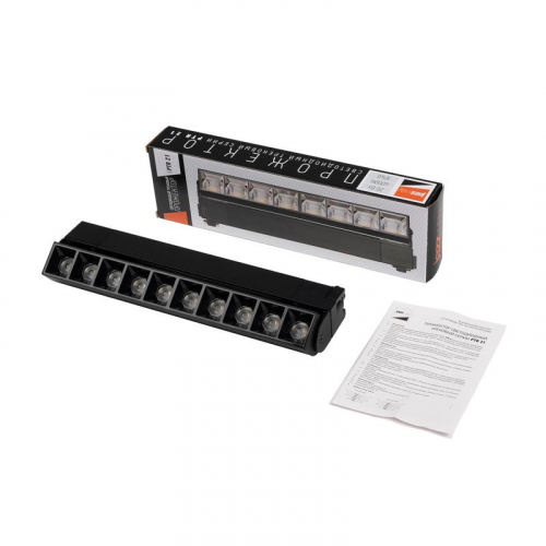 Светильник светодиодный трековый PTR 2120R 20Вт 4000К IP40 270мм 60град. BL черн. JazzWay 5031562 фото 7 Светильник светодиодный трековый PTR 2120R 20Вт 4000К IP40 270мм 60град. BL черн. JazzWay 5031562 фото 7