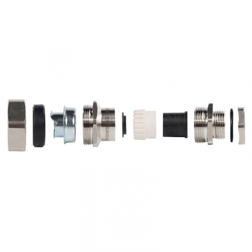 Ввод кабельный для металлорукава ВК-М25(13-18мм)-МР25 (INOX) (уп.10шт) Fortisflex 88170 фото 5