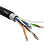 Кабель витая пара F/UTP кат.5E 4х2х24 AWG CCA PE OUTDOOR SIMPLE (уп.305м) Эра Б0044441