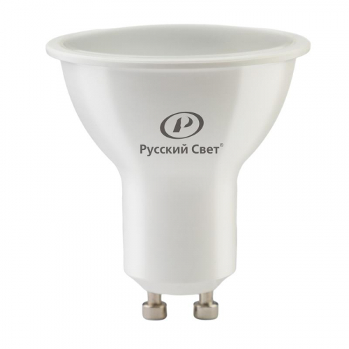 Лампа светодиодная RS LED GU10 7W 220-240V 7Вт рефлектор 3000К GU10 640лм 220-240В Ra90 Русский Свет 20011345148