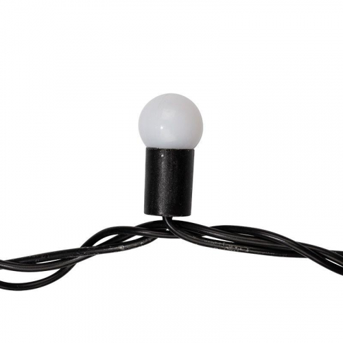 Гирлянда светодиодная "LED ClipLight-Мультишарики" 3 нити х20м 399LED RGB 25Вт 24В IP65 свечение с динамикой трансф. в компл. провод ПВХ темн. зел. Neon-Night 323-619 фото 5