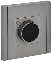 Термостат электронный FORTE&PIANO FP552 с индикацией сталь IEK FP-RT11-K46