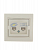 Розетка компьютерная 2-м СП Mira RJ45 16А IP20 со вставкой крем. LEZARD 701-0303-141