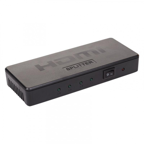 Делитель HDMI 1x4 пластиковый корпус Rexant 17-6952 Делитель HDMI 1x4 пластиковый корпус Rexant 17-6952