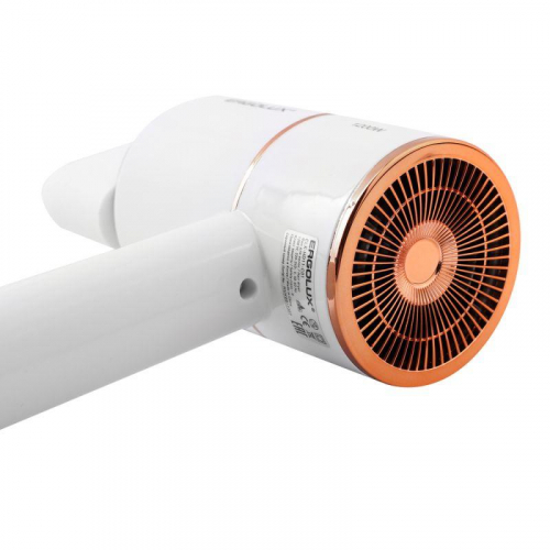 Фен ELX-HD11-C01 1200Вт 220-240В бел./зол. Ergolux 15206 фото 5