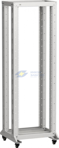 Стойка 2-рамная 42U 600х600мм на рол. сер. LINEA F ITK LF35-42U66-2RM