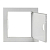 Люк ревизионный 150х150 металл Basic EKF lm-150x150