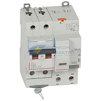 Выключатель автоматический дифференциального тока 2п C 20А 10мА тип AC 10кА DX3 4мод. Leg 411151