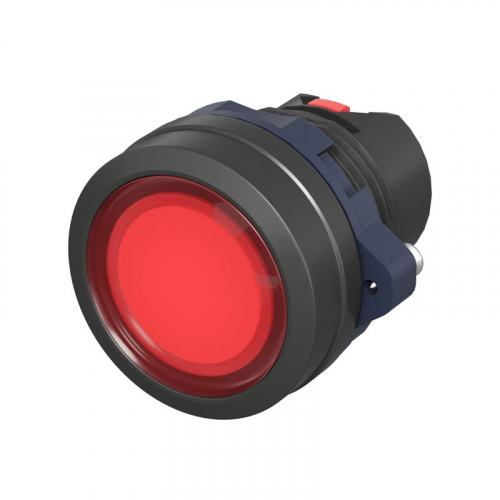 Головка кнопки плоская прозрачная без фиксации красн. DKC M22P-FMLRP Головка кнопки плоская прозрачная без фиксации красн. DKC M22P-FMLRP