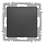 Переключатель 1-кл. СП Accent 6-103-07 10А IP20 250В AL/CU графит Intro Б0063442