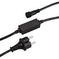 Шнур питания ARD-CLASSIC-FLASH-1.5M Black (230В 1.6А) (закрытый) Ardecoled 025885