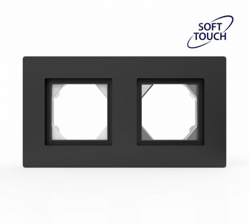 Рамка 2-м Pixel IP44 карбон TOKOV ELECTRIC TKE-PX-RM2-C14-IP44 фото 2 Рамка 2-м Pixel IP44 карбон TOKOV ELECTRIC TKE-PX-RM2-C14-IP44 фото 2