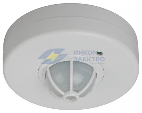 Датчик движения MD 017 бел. макс. нагрузка 1200Вт угол обзора 180-360град. дальность 12м бел. Эра Б0043794 фото 2