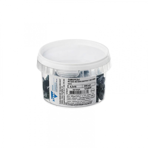 Саморез ШСММ сверло 4.2х16 темн./зел. KP RAL 6005 (уп.200шт) Tech-Krep/Zitar 125496
