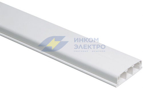 Кабель-канал плинтусный 80х20 L2000 пластик ЭЛЕКОР IEK CKK20-080-020-1-K01 Кабель-канал плинтусный 80х20 L2000 пластик ЭЛЕКОР IEK CKK20-080-020-1-K01