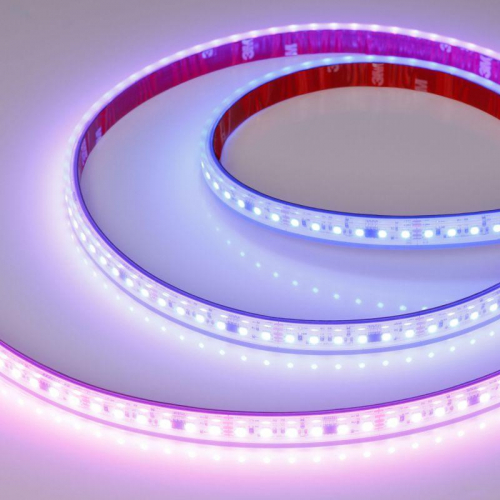 Лента светодиодная SPI-PS-A120-12mm 24V RGB-PX6-BPT 23Вт/м IP67 2835 герметичная бегущий огонь (уп.5м) Arlight 049452 Лента светодиодная SPI-PS-A120-12mm 24V RGB-PX6-BPT 23Вт/м IP67 2835 герметичная бегущий огонь (уп.5м) Arlight 049452
