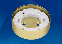 Светильник точечный GX53/FT Antique Gold 10 Prom накладной античное зол. Uniel UL-00003738