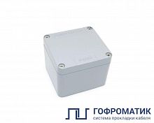Коробка ответвительная 80х75х60 IP66/IP67 алюм. ГОФРОМАТИК zeta30390